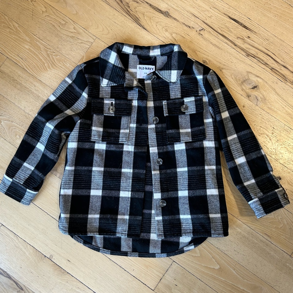 Old navy girls shacket sz 8 (m)